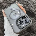 iPhone 11 Uyumlu Kılıf Klon Stantlı + Lens Korumalı MagSafe Telefon Kılıfı