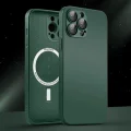 İphone 11 Uyumlu Magsafe Ag Glass Buzlu Cep Telefopnu Kılıfı