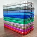 iPhone 12 Metalic Renk Kamera Korumalı Silikon Kılıf