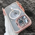 iPhone 12 Uyumlu Kılıf Klon Stantlı + Lens Korumalı MagSafe Telefon Kılıfı