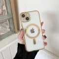 İphone 13 Magsafe Uyumlu Parlak Lazer Telefon Kılıfı