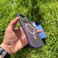 İphone 13 Pro Max Magsafe Mat Krom Telefon Kılıfı