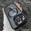 iPhone 13 Uyumlu Kılıf Klon Stantlı + Lens Korumalı MagSafe Telefon Kılıfı