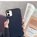 İphone 14 Dik Kenarlı Deri Görünümlü Atlas Telefon Kılıfı