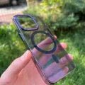 İphone 14 Hybrid Magsafe Animasyonlu Sararmaz Kılıf