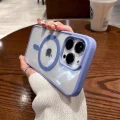 İphone 14 Pro Max Magsafe Uyumlu Mat Çerçeveli Telefon Kılıfı