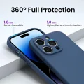 İphone 14 Pro Max Mat Elektro Cam Telefon Kılıfı