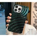 İphone 14 Pro Max Ripples Parlak Darbelere Dayanıklı Silikon Kılıf Siyah