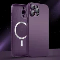İphone 14 Pro Max Uyumlu Magsafe Ag Glass Buzlu Cep Telefopnu Kılıfı