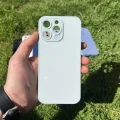 İphone 15 Pro Max Uyumlu Parlak Premium Renkli Cam Telefon Kılıfı