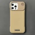 iPhone 16 Pro Max Parfümlü Koku Hazneli MagSafe Uyumlu Deri Kılıf