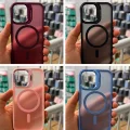 iPhone 17 Aras Standlı Mat Buzlu Magsafe Kılıf