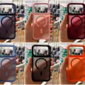 iPhone 18 Pro Aras Standlı Mat Buzlu Magsafe Kılıf