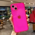 İphone Renkli Şeffaf Silikon 2.0mm Kamera Korumalı Telefon Kılıfı