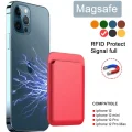 İphone Serisi için Magsafe Uyumlu Deri Cüzdan Kılıf