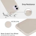 İphone Silikon Case Mikrofiber İç Arka Koruma Telefon Kılıfı