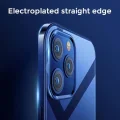 İphone Streamer Elektro Kaplama Şeffaf Yumuşak Telefon Kılıfı