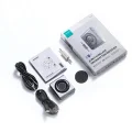 Joyroom JR-CB2 Wireless Transmitter 2si 1 Arada Kablosuz Verici/Alıcı-Koyu Grı