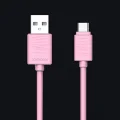 Joyroom JR-S118 Type-C USB Hızlı Şarj ve Data Kablosu 1m Pembe