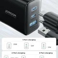 Joyroom TCF10 1 Usb 2 Type-c Çıkışlı 32w Şarj Adaptörü