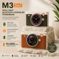 Mifly 10000 Mah 22.5W Hızlı Şarjlı Powerbank Bluetooth Hoparlör 1.53’’ Dokunmatik Akıllı Ekranlı Taşınabilir Şarj Aleti