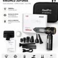 REALPRO ÇOK FONKSİYONLU ARAÇİÇİ ELEKTRİKLİ SÜPÜRGE