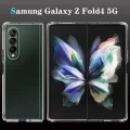 Samsung Galaxy Z Fold 4 Sert Kristal Kapak Koruma Kılıf - Şeffaf