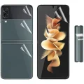 Samsung Z Flip 5 ile Uyumlu Ön & Arka Full Body Esnek Nano Çizilmez Ekran Koruyucu