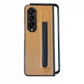 Samsung Z Fold 3 Ön-Arka Standlı Kalemli Kılıf