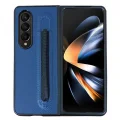 Samsung Z Fold 3 Ön-Arka Standlı Kalemli Kılıf