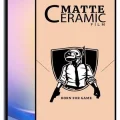 Xiaomi Redmi Note 9 ile Uyumlu Mat Seramik Nano Ekran Koruyucu