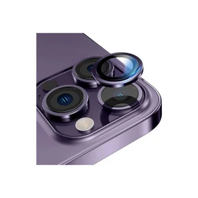 Iphone 11-12pro Lens Koruma Mor
