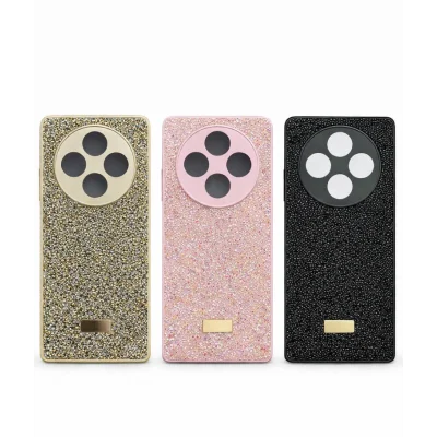 Redmi 14C İle Uyumlu İnce Parlak Taşlı Premium Sw Telefon Kılıfı