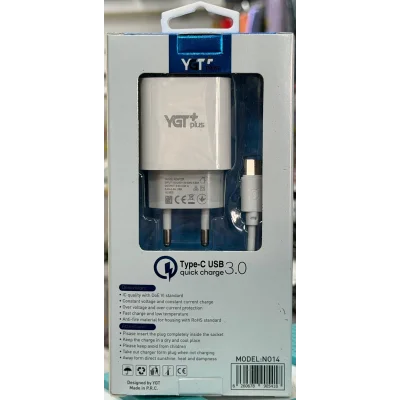 YGT+Mİ9 QUİCK3,0 15W TYPE-C ŞARJ ALETİ