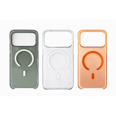 İphone 17 Pro Max ile Uyumlu Magsafe Özellikli Kristal Netlik Sararmaz PC Clear Case