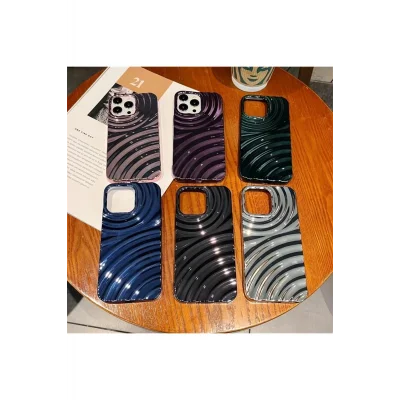 İphone 15 PLUS Ripples Parlak Darbelere Dayanıklı Silikon Kılıf