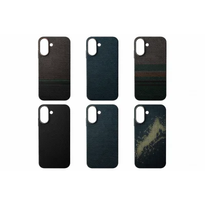 İphone 16 ile Uyumlu Magsafe Özellikli Knt Kevlar Telefon Kılıfı