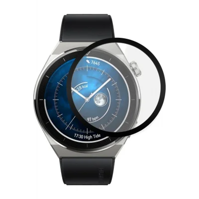 Huawei Watch 46 MM ile Esnek Polymer Nano Kırılmaz Ekran Koruyucu