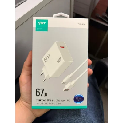 Ygt+ 67W Şarj Adaptörü Ve Kablosu