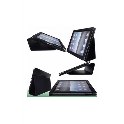 İPAD 2-3-4 SİYAH STANDLI KILIF