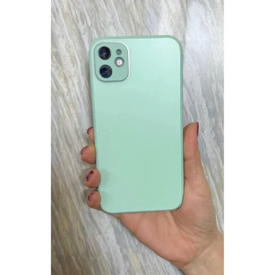 iPhone 11 Pro Max Mat Elektro Cam Kamera Korumalı Kılıf