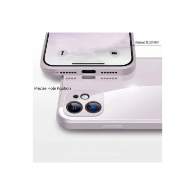 iPhone 11 Pro Parlak Cam Kamera Korumalı Telefon Kılıfı