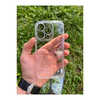 İphone 13 Pro Max Sp Lens Korumalı Silikon Telefon Kılıfı