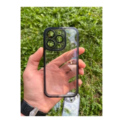 İphone 14 Plus Sp Lens Korumalı Silikon Telefon Kılıfı