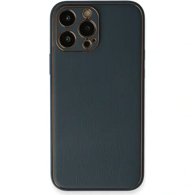 İphone 14 Pro Deri Görünümlü Coco Kapak