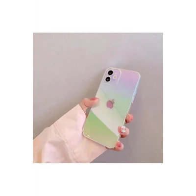 İphone 14 Pro Max Gökkuşağı Rainbow Kılıf Kapak