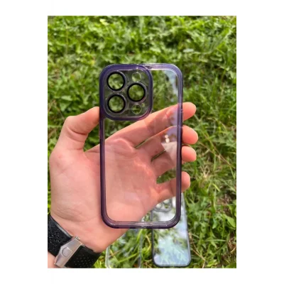 İphone 14 Pro Sp Lens Korumalı Silikon Telefon Kılıfı