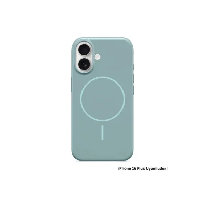İphone 16 Plus Uyumlu Premium Özel Seri Magsafe Think Kılıf