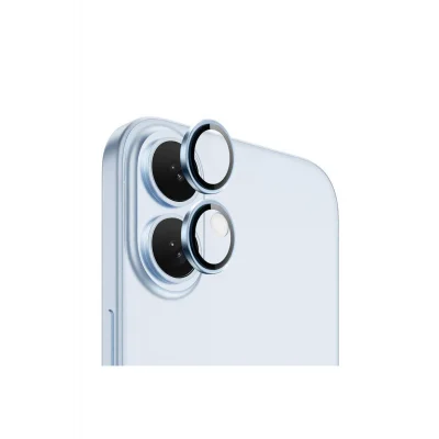 iPhone 16 Ve 16 Plus Lens Koruyucu Sapphire Çizilmeye Karşı Dayanıklı Safir Kamera Lens Koruyucu