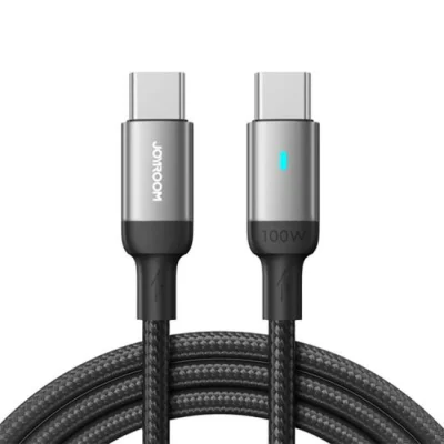 Joyroom 100W Data Kablo Type-C to Type-1.2m-Siyah